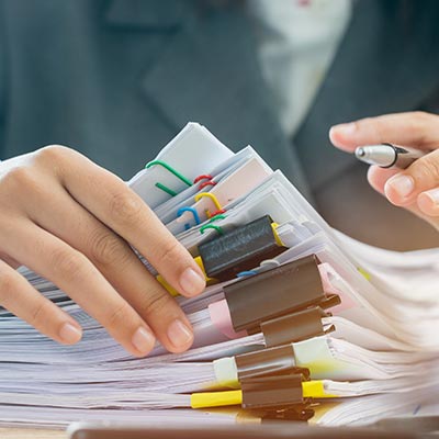 Gestion des dossiers